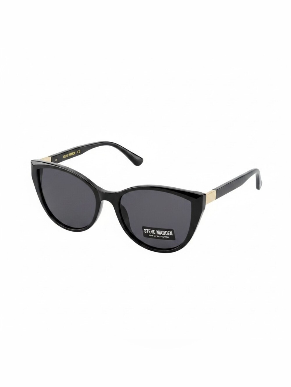 Steve Madden Black Cat-Eye Women's Sunglasses, New.